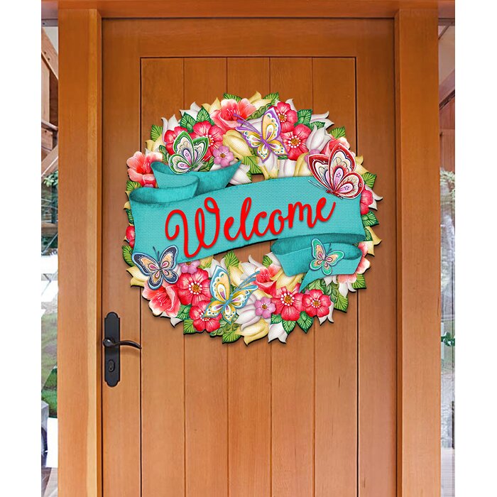 Designocracy Welcome Home Sign | Wayfair